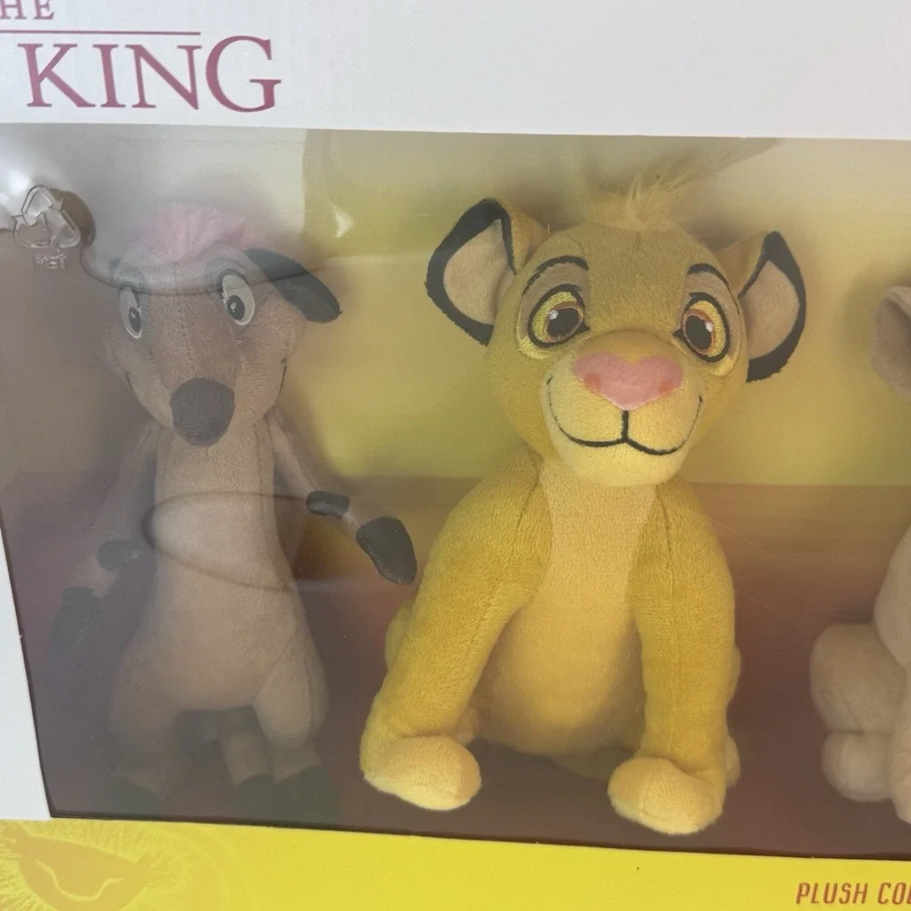 Disney The Lion King Plush Collector Set of 4 Timon Simba Nala Pumba New